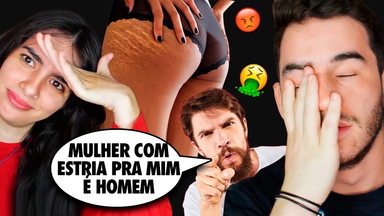 MACH0 SE ESFORÇANDO PARA GOSTAR DE MULHER!!! 🙄😂😂  | Klébio Damas