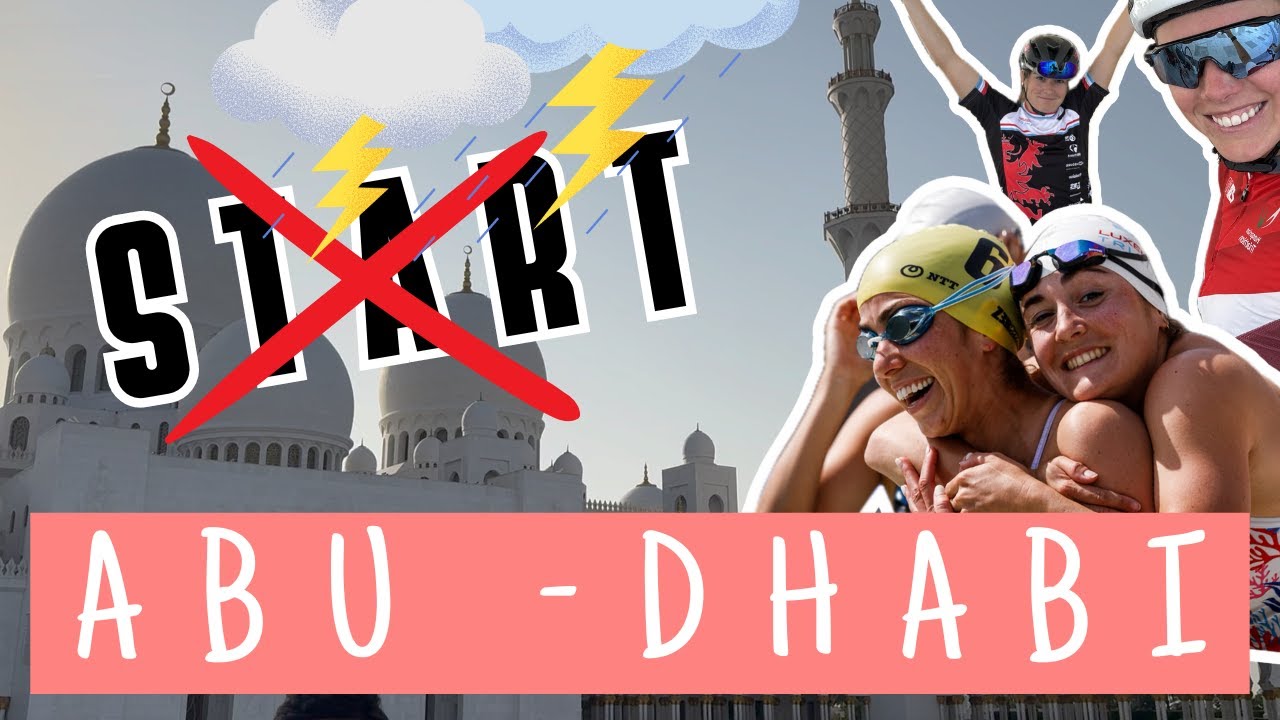 Gros orages à ABU DHABI.. Course annulée 😫