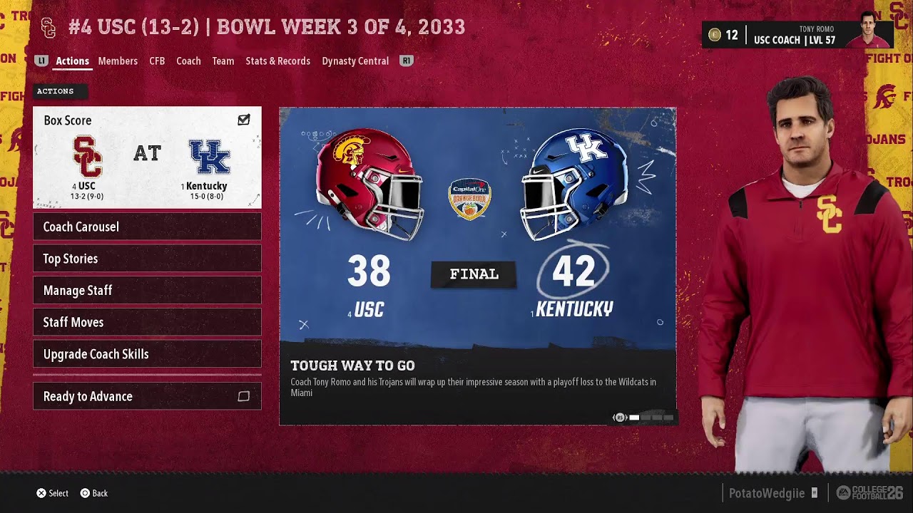 Vs UK DNA playoff