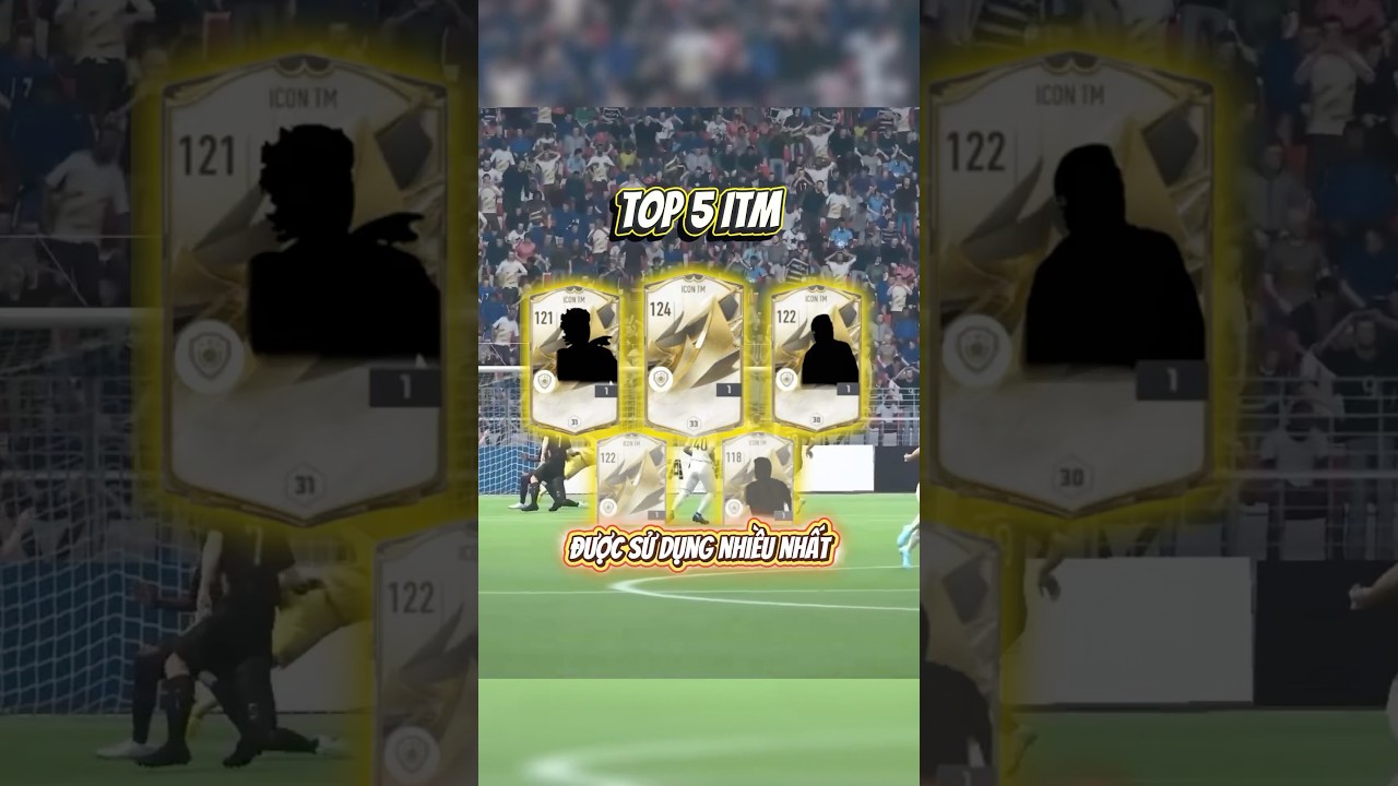Top 5 icon the moment được sử dụng nhiều nhất #fco #fconline #fo4