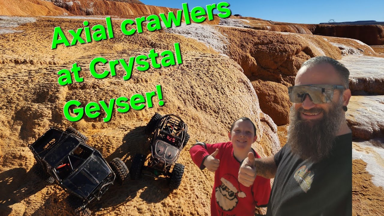 Axial Crawlers At Crystal Geyser