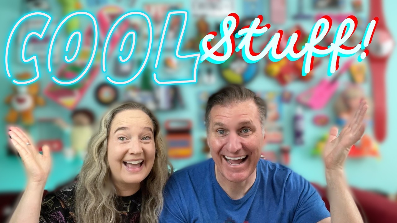 Basement Studio Reveal - We made a WALL OF 80s AWESOMENESS!