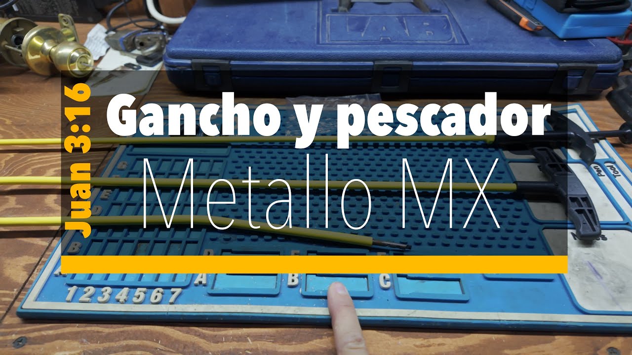 Gancho y pescadora para aperturas carros