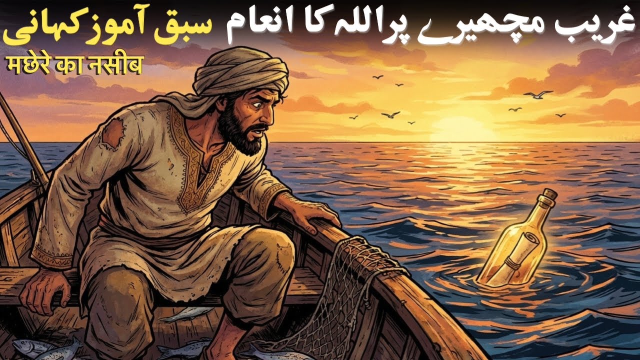 Ghareeb Machware Par Allah Ka Inam | मछेरे का नसीब | Urdu Moral Story