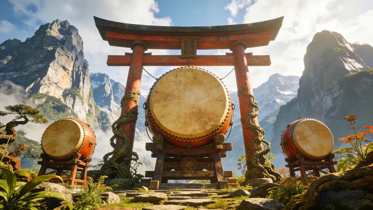 Japanese Taikos - The Awakening of The Mountain Spirits/ Percussion/ Rhythm/ Beats