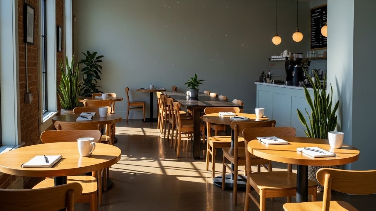 햇살이 머무는 오후, 조용한 카페 플레이리스트 ☕ | Relaxing Cafe Music