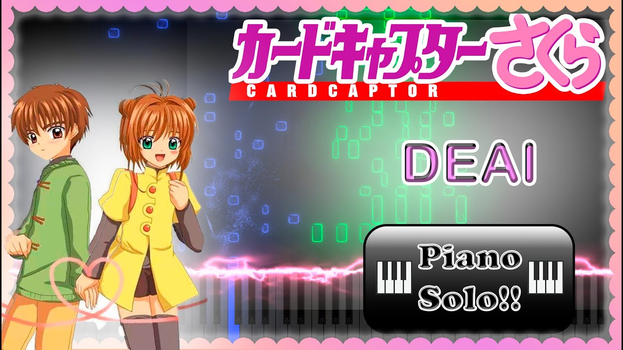 🌸Card Captor Sakura🌸- Deai Piano Cover (Partitura + MIDI) | De Anime a Partitura