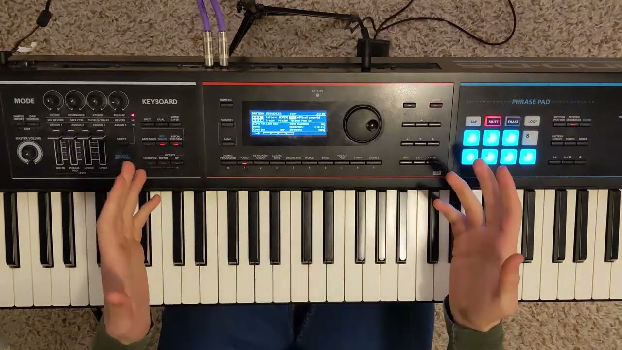 How I made The Final Countdown on the Juno DS (walkthrough)