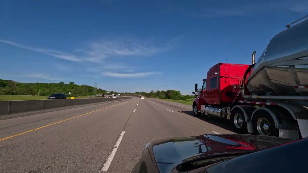 Highway 401 Kingston Ontario Victoria day weekend 2024 part 1