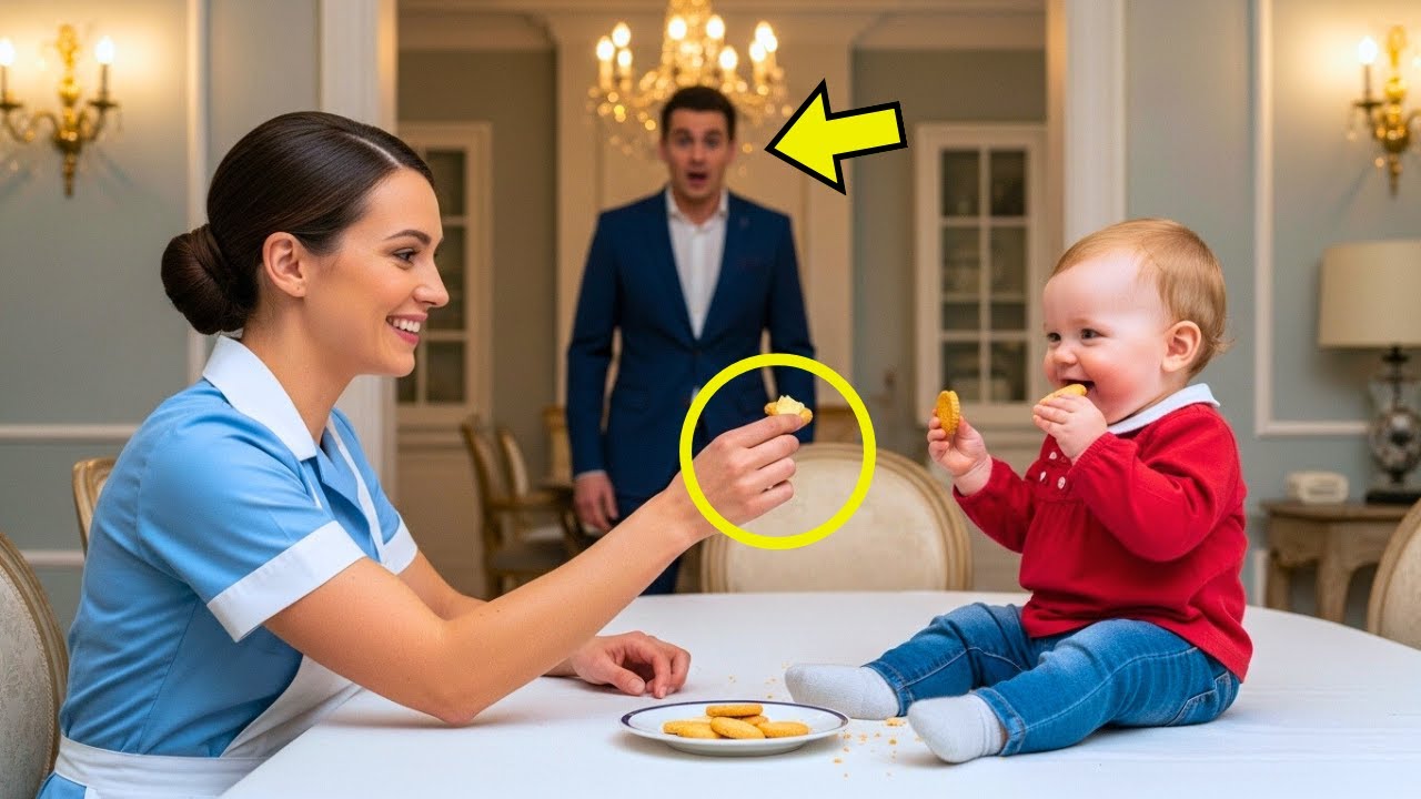Il figlio del milionario non mangiava da 5 giorni..Finché la domestica povera ha fatto l'impossibile