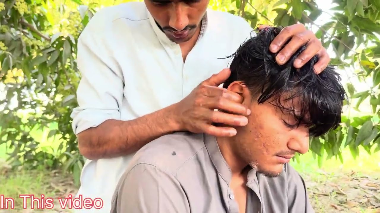 Relaxing ASMR Head Massage 💆‍♂️ Deep Sleep & Stress Relief | Oil Massage Sounds