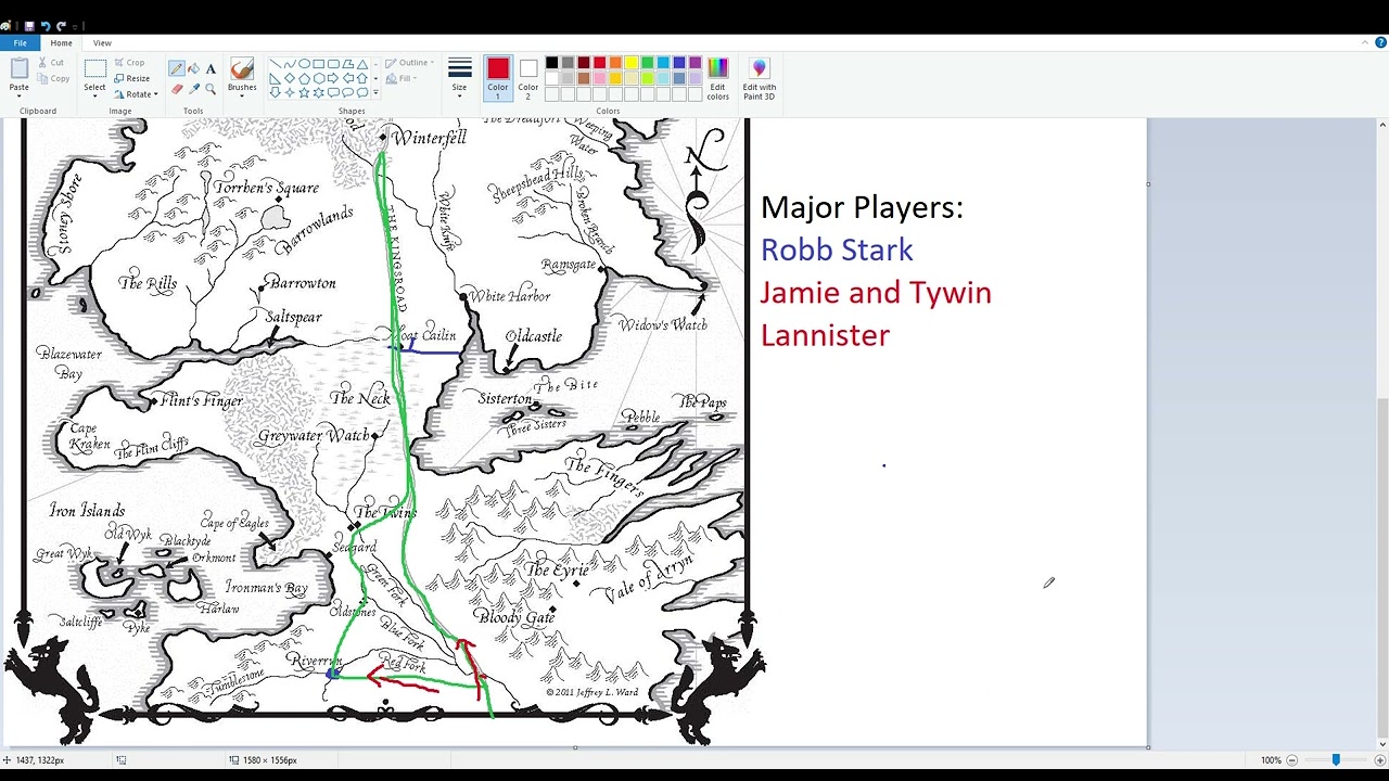 A Game of Thrones - Why The Twins Was so Geographically Important to Robb Stark
