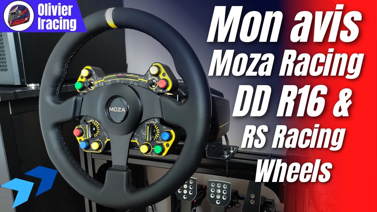 Test du Direct Drive R16 Moza Racing et sa roue RS - Iracing