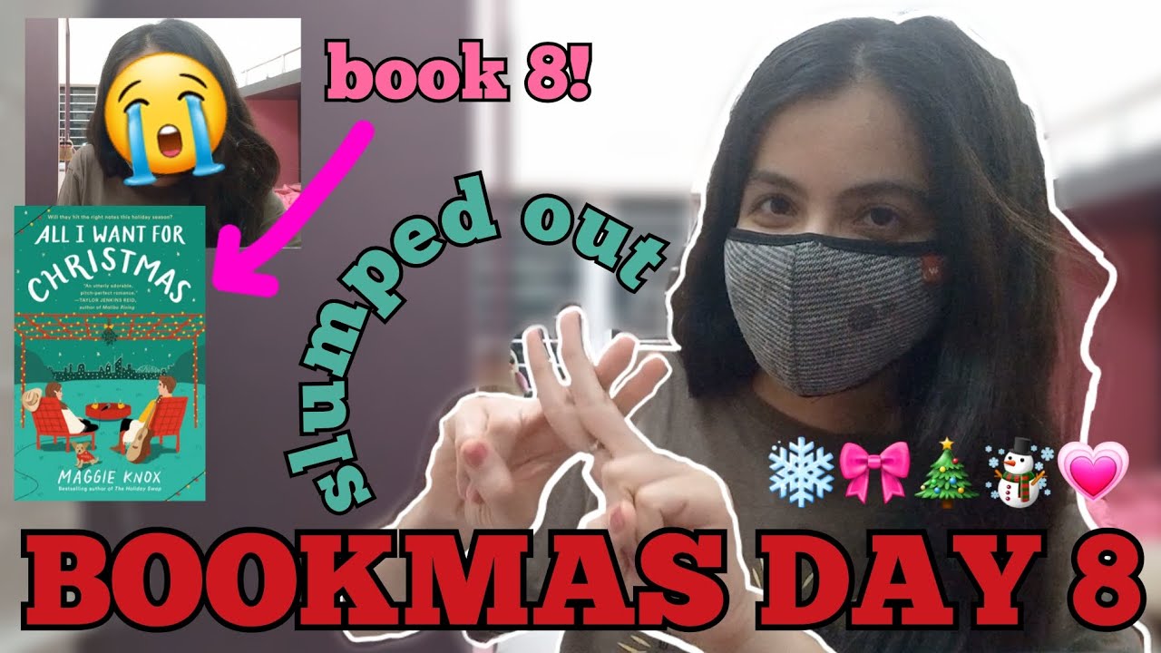 Reading 10 Holiday Books in 10 Days! Day 8 Non-spoiler Vlog! *in a slump* ❄️🎀🎄☃️💗🌟☘️🎁