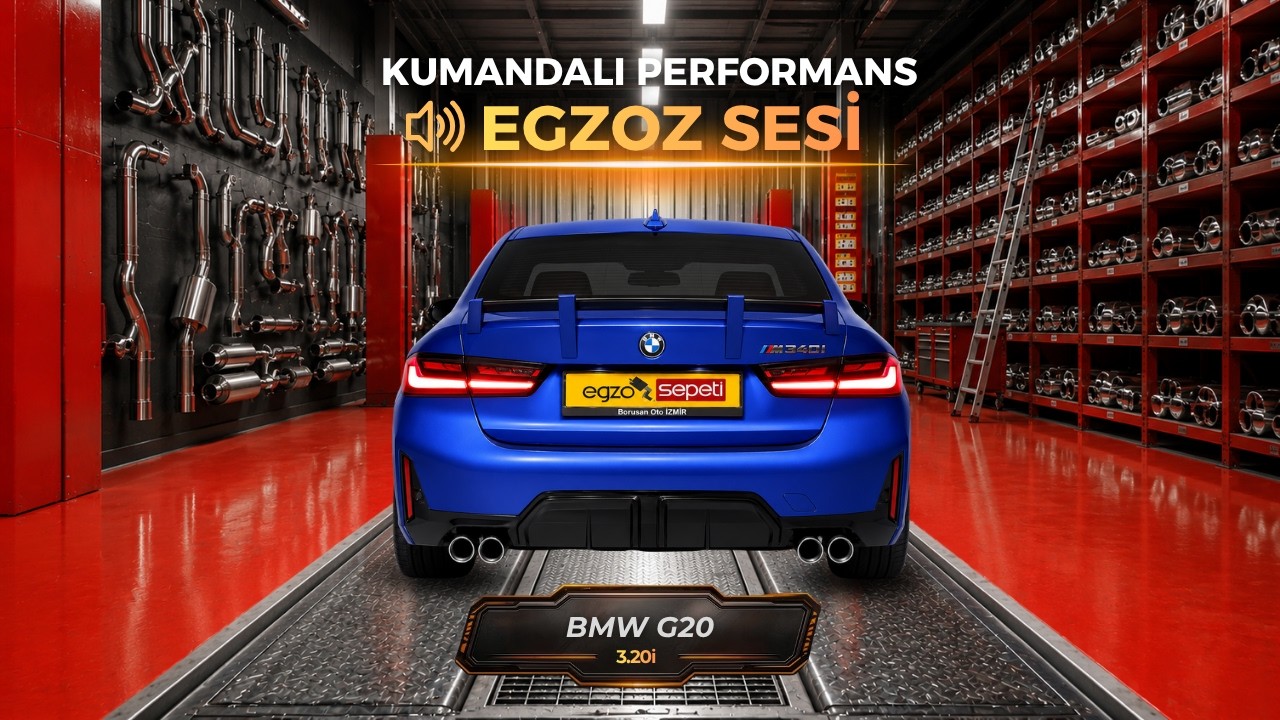 BMW G20 3.20 KUMANDALI PERFORMANS EGZOZ SEPETİ KİTİ 🔥 