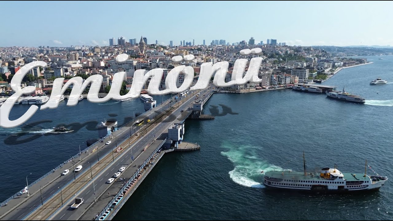 İstanbul Eminönü Drone Çekimi #Galata #Eminönü #Karaköy #Sarayburnu #Yenicami