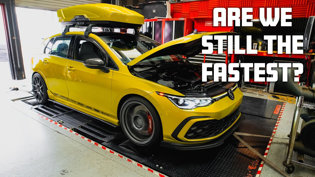 UNITRONIC MK8 GTI STAGE 1 & STAGE 1+ TUNE COMPARISON // MK8 GTI Dyno session