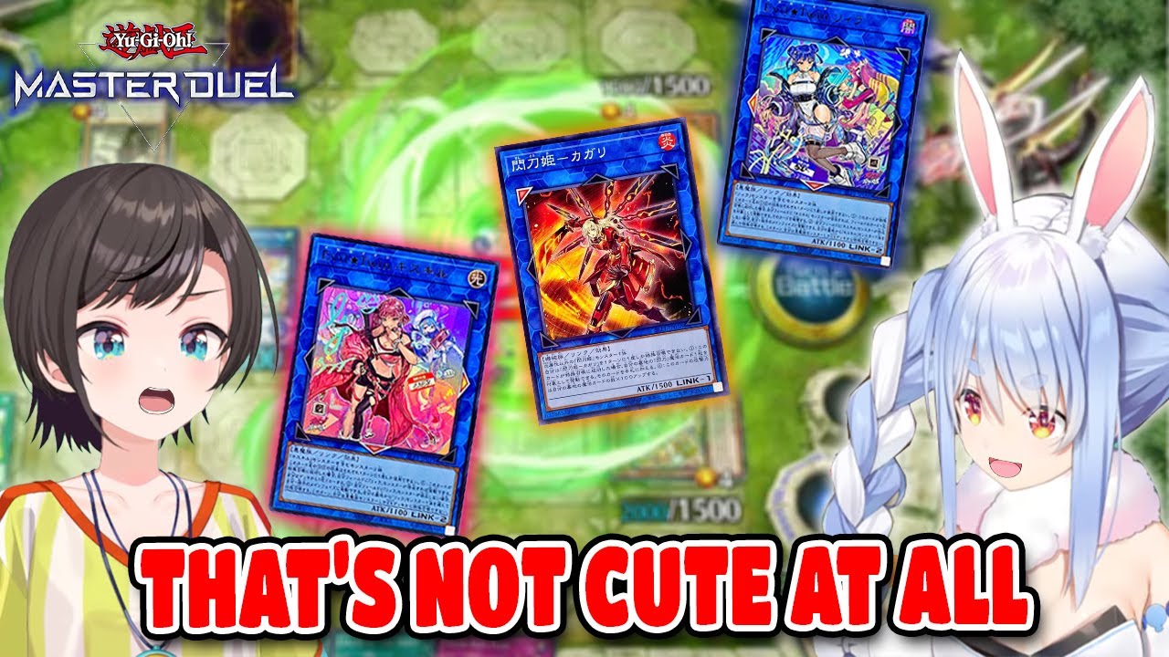 Pekora And Subaru Reaction To The Cutest Deck In Yu-Gi-Oh Master Duel【ENG SUB】