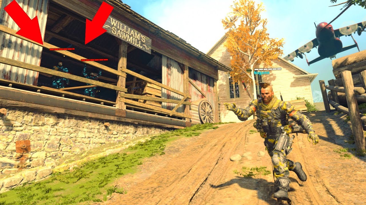HE WAS CHEATING JUST SO I COULDN'T FIND WHERE HE WAS HIDING!?!?! HIDE N' SEEK ON *BLACK OPS 4*