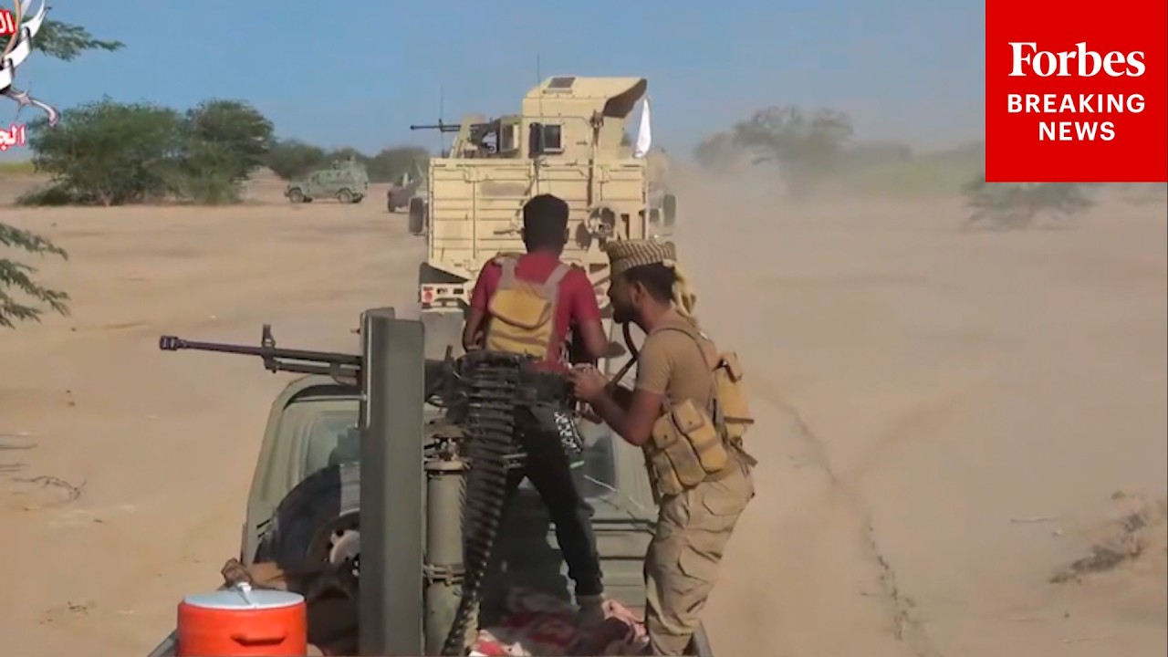 RAW FOOTAGE: Yemeni Forces Push Back Against Houthis Near Bab Al-Mandeb