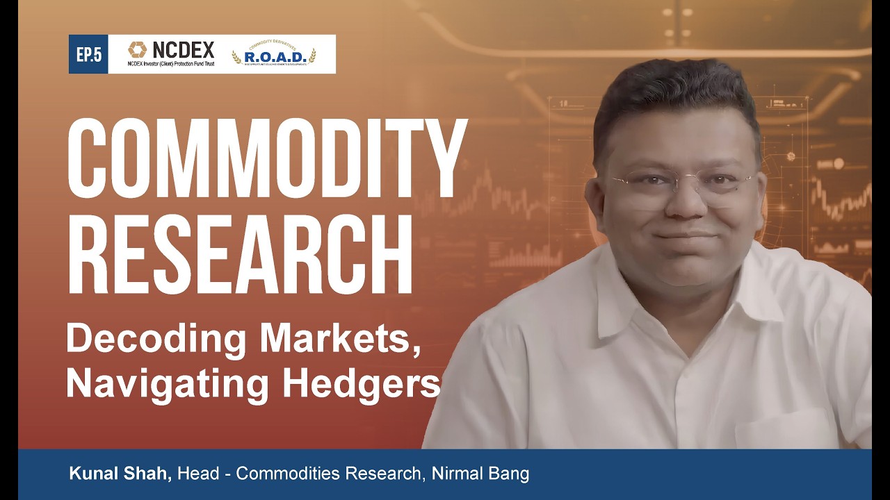 The concept of hedging in commodity markets demystified feat. Kunal Shah in NCDEX IPFT R.O.A.D.