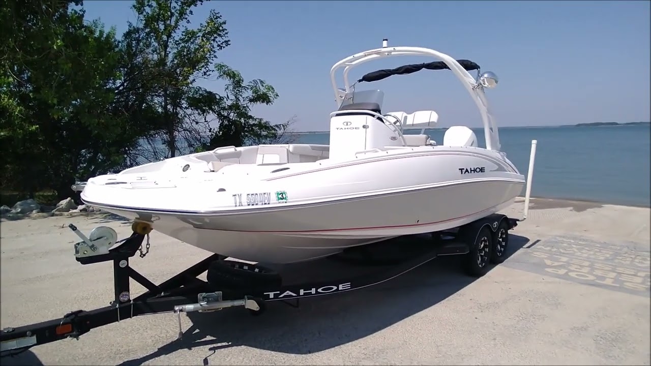 2019 TAHOE 2150 CC CENTER CONSOLE DECKBOAT
