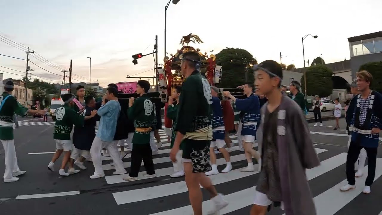 2025/9/14 舘谷八幡神社祭礼 本宮