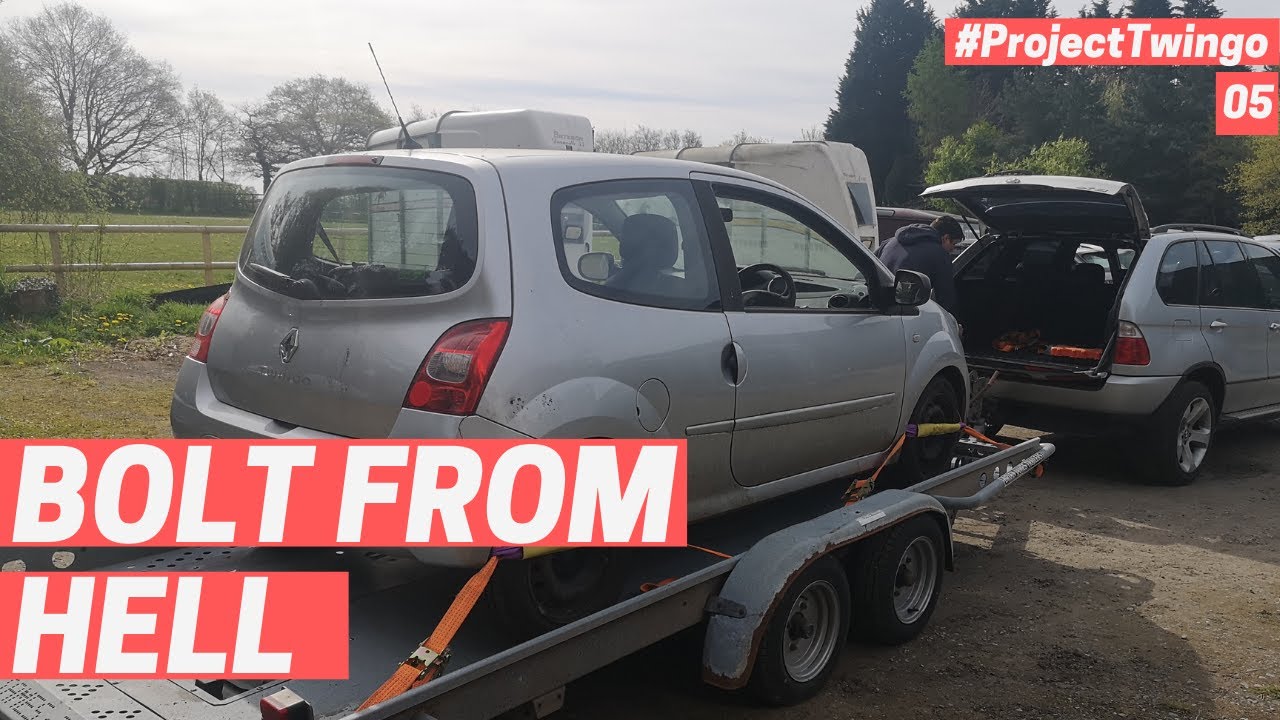 Project Twingo - Part 5 - How hard can ONE BOLT be?