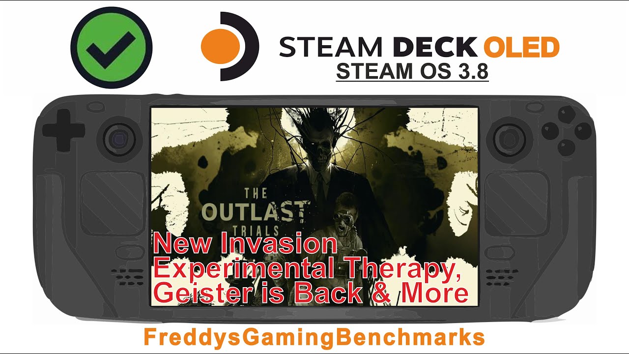 The Outlast Trials (Major update Geister is back) on Steam Deck OLED with Steam OS 3.8