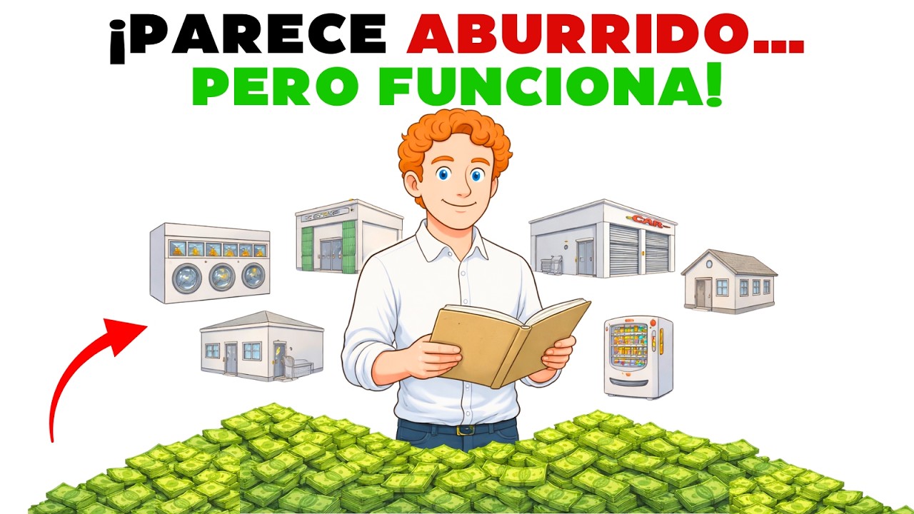 6 NEGOCIOS “ABURRIDOS” que generan RIQUEZA… sin hacer RUIDO 🤫