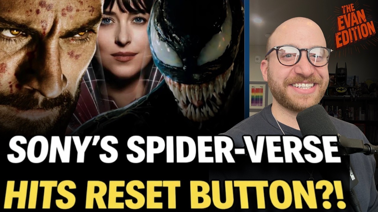 Sony’s Live Action Spider Verse FAILED… Now They’re Rebooting Everything!