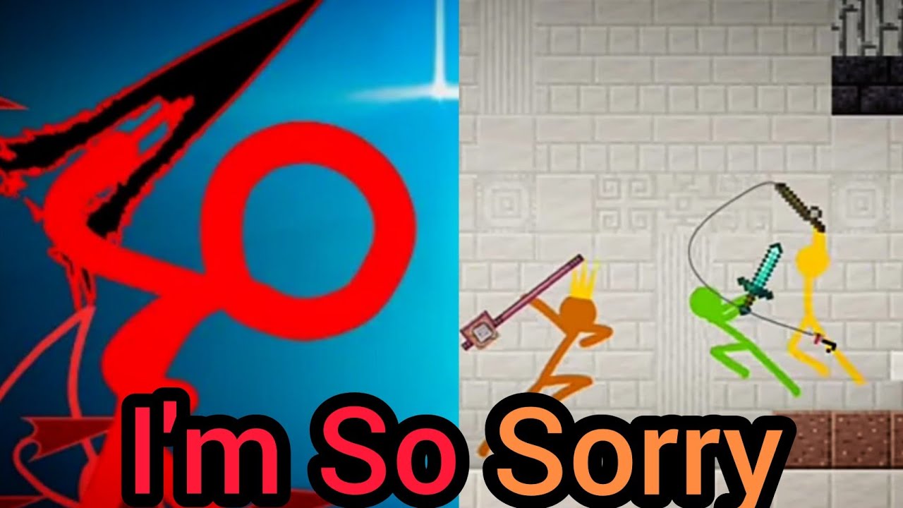 Alan Becker animations AMV I'm So Sorry