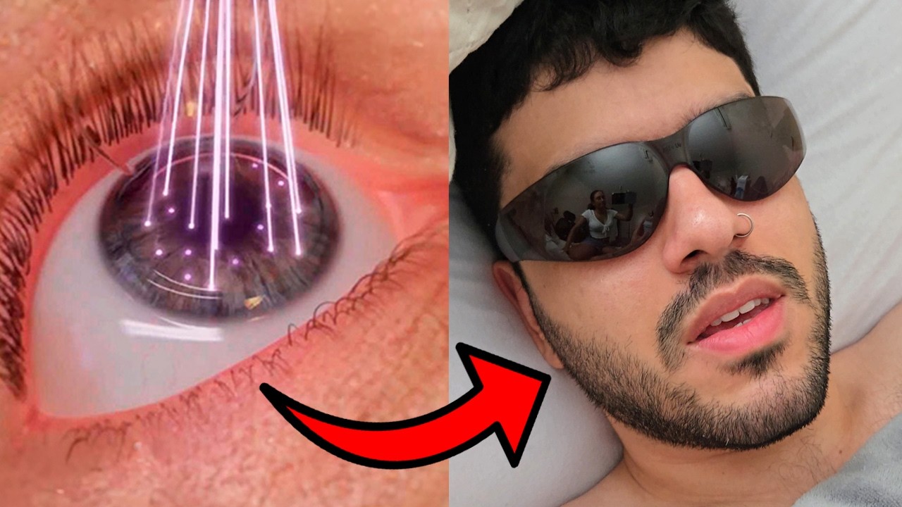 FIZ UMA CIRURGIA PRA DEIXAR DE USAR &Oacute;CULOS! (FIQUEI CEGO?)