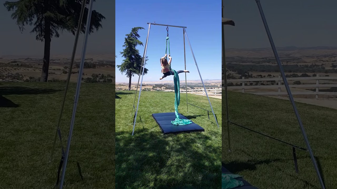 First Day on the portable rig! #aerialartistalaska