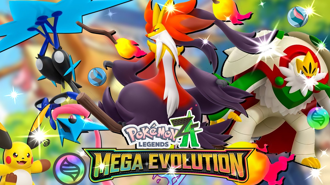 All New 9 MEGA EVOLUTION In Pokemon Legend ZA- OFFICIAL !!