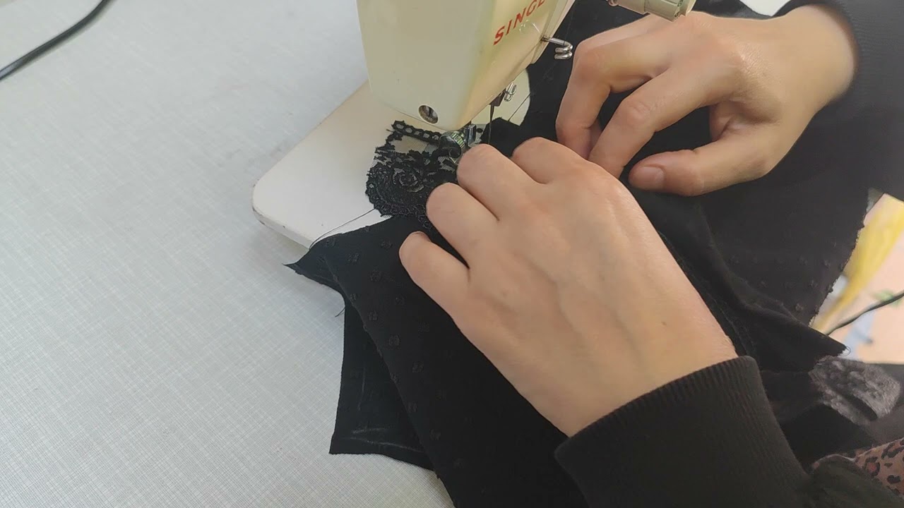 Robalı elbise kesimi ve dikimi
