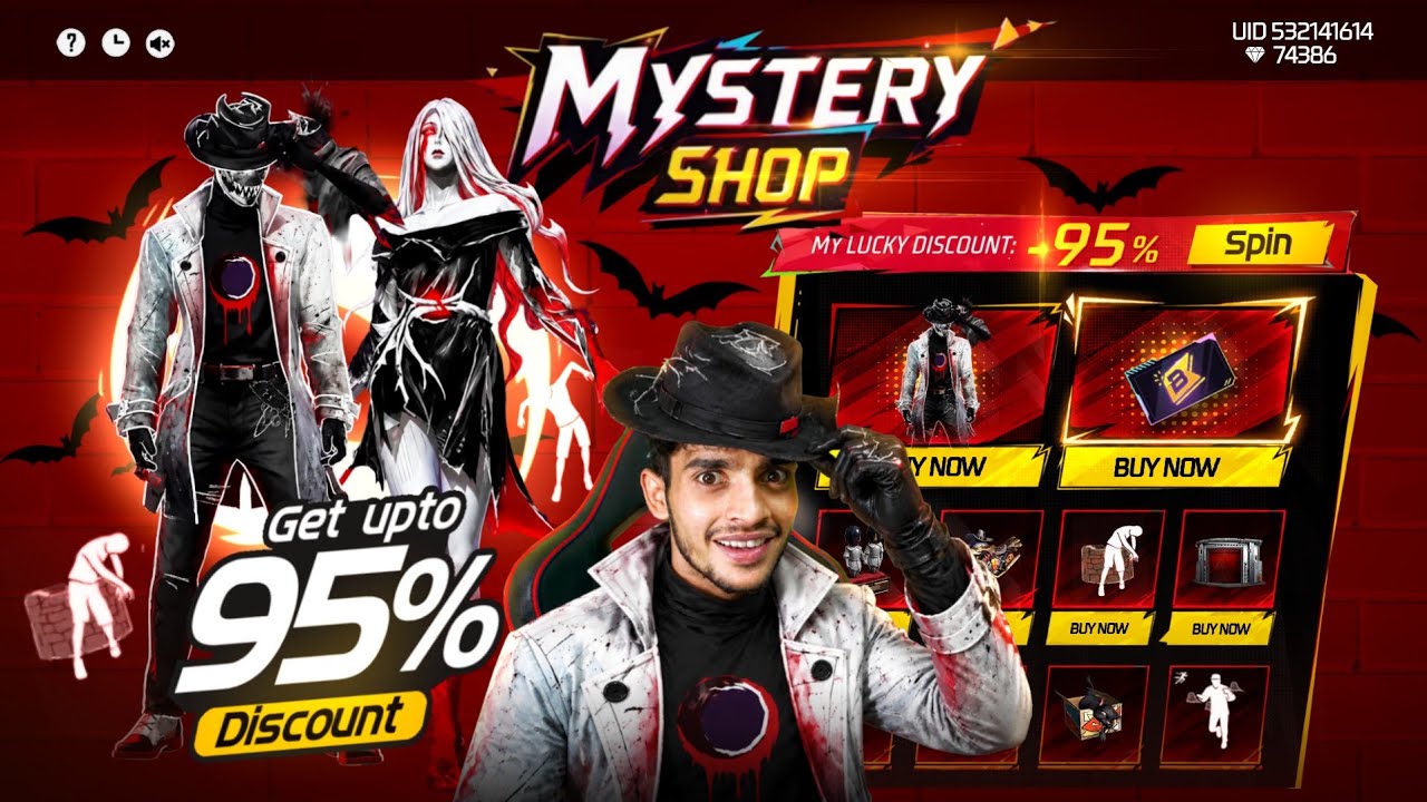 UPCOMING MYSTERY SHOP 🔥 Free Fire Max