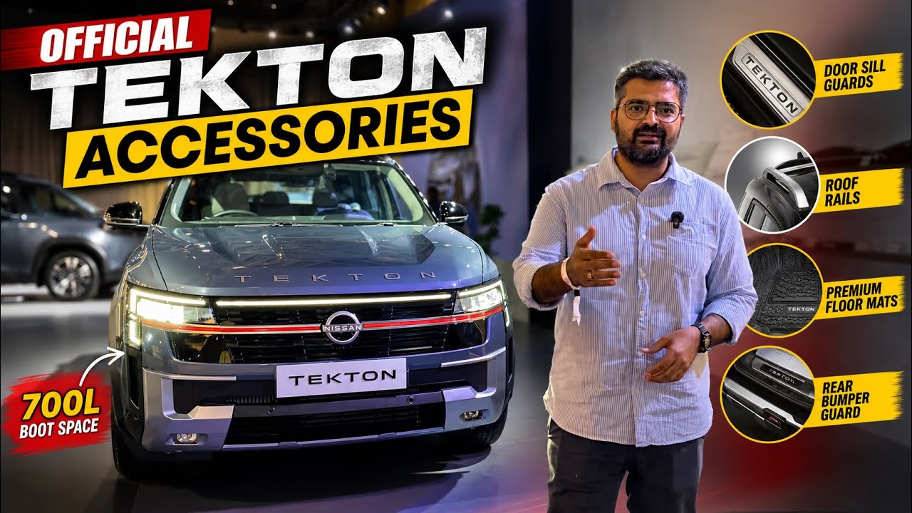 Nissan Tekton Official Accessories (Price Not Available Yet) #automobile 
