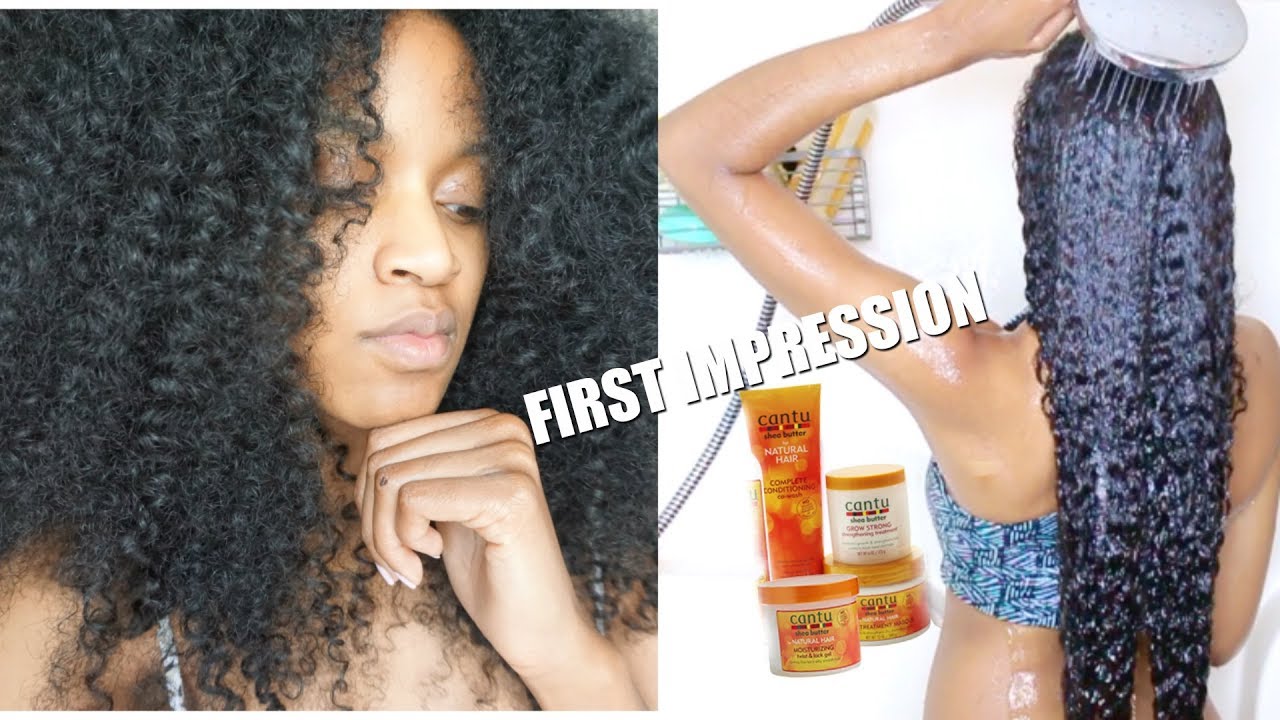 HONEST Cantu Review, First Impression + Demo!|NATURAL CURLY HAIR