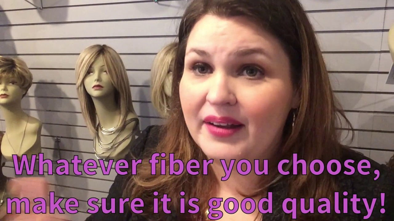 Choosing The Best Wig Fiber Part 1 - Synthetic Vs. Human Hair Vs. Heat Friendly