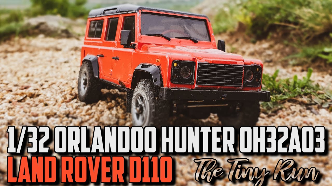 Orlandoo Hunter OH32A03 1/32 Land Rover D110  - The Tiny Run