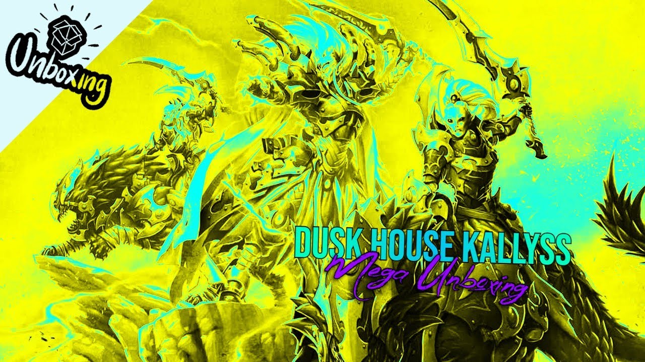 An entire FACTION UNBOXING!?!? Spooky Vamps are home!|| Dusk House MEGA Kallyss Unboxing