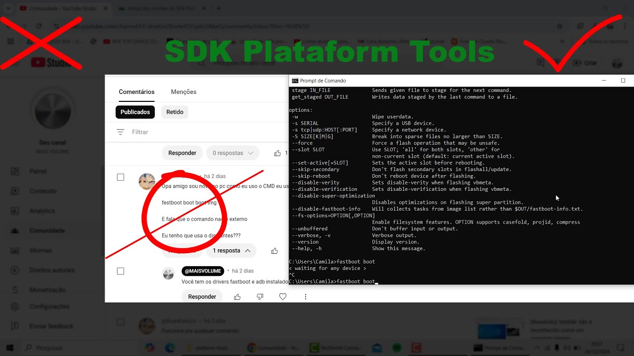 Download and run SDK Platform-Tools | adb and fastboot @RuanKakuzu