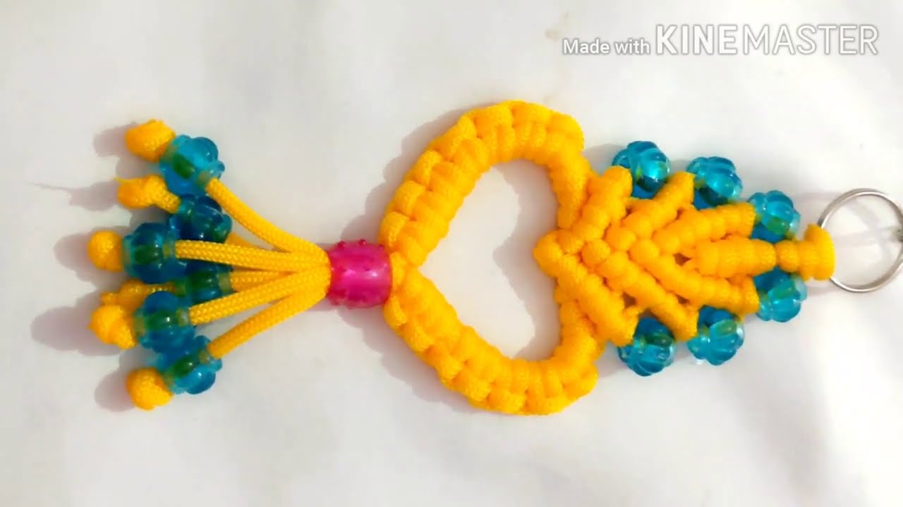 Valentine special Macrame key chain