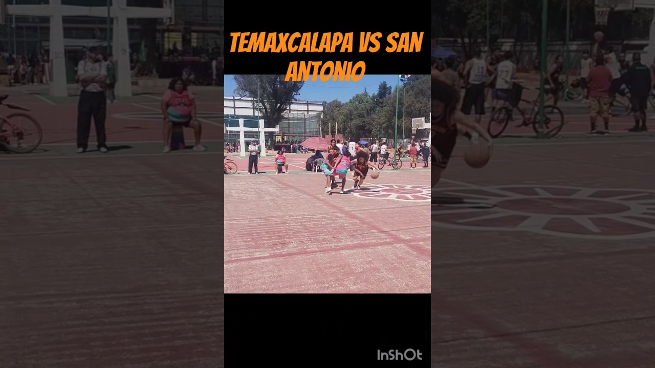 Temaxcalapa vs San Antonio highlights #baloncesto #basketballshorts #basket #basketball