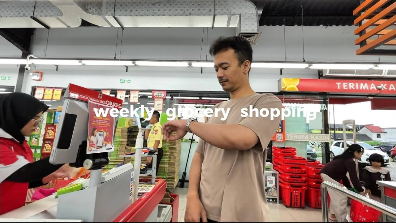 WEEKLY GROCERY SHOPPING 🛒