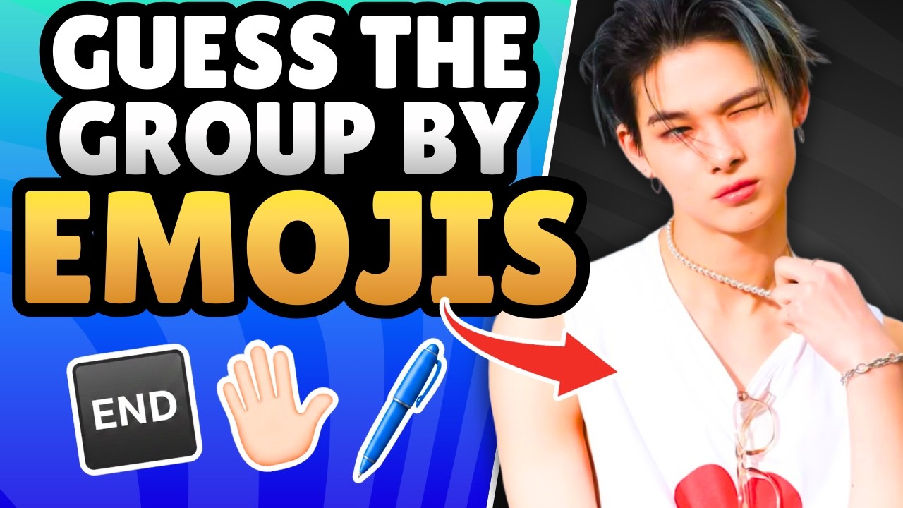 Угадай K-pop группу по эмодзи | Главный K-pop челлендж 2026🔥✨