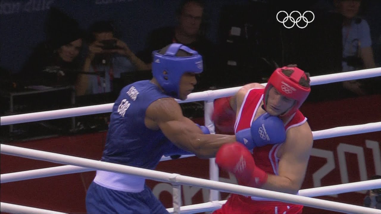 Anthony Joshua Wins Super Heavy Boxing Gold v Cammarelle - London 2012 Olympics