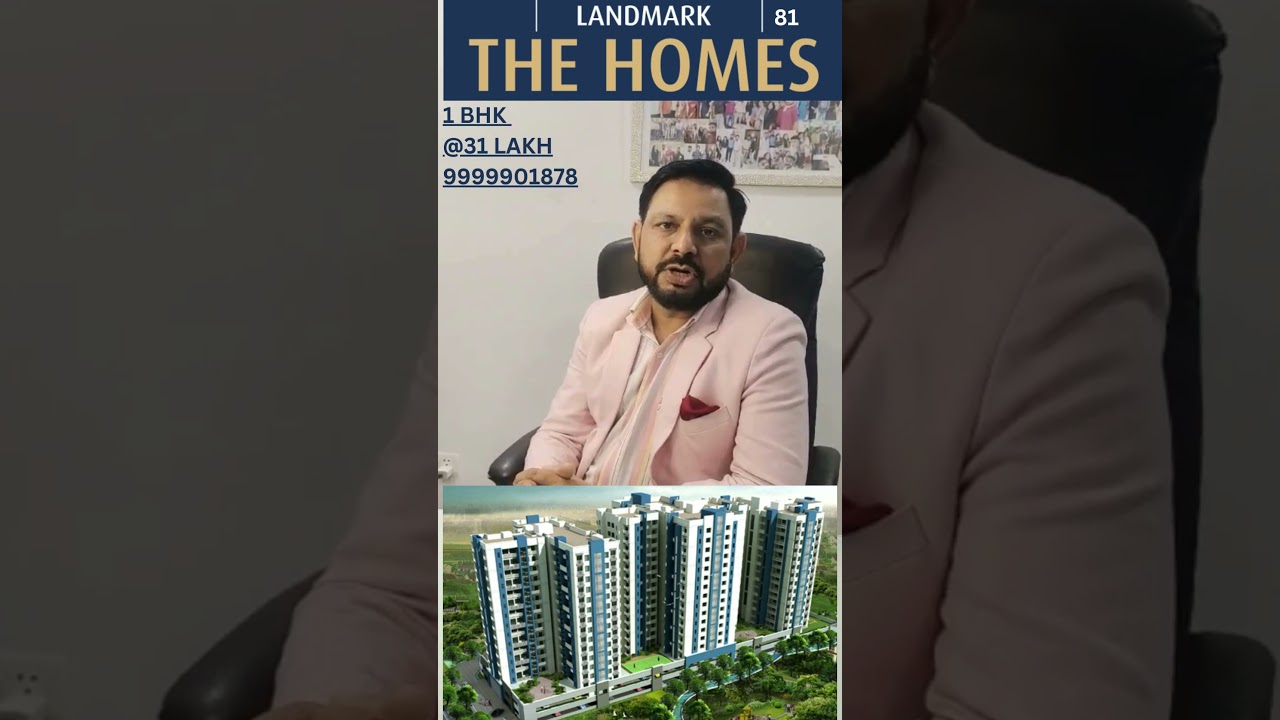 Landmark Sector 81 Gurugram 1bhk apartment 31Lakh...!