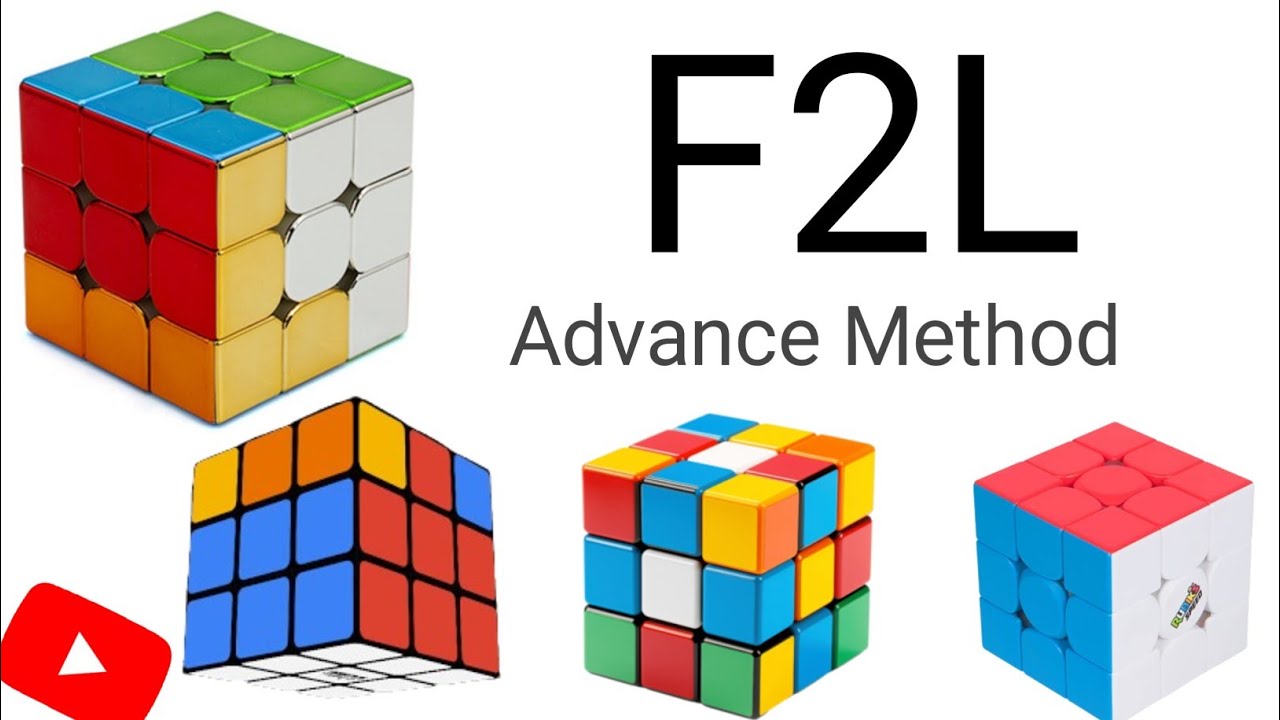 F2L Advance Method Rubik Cube F2L Advance Method #cube #cubetutorial 